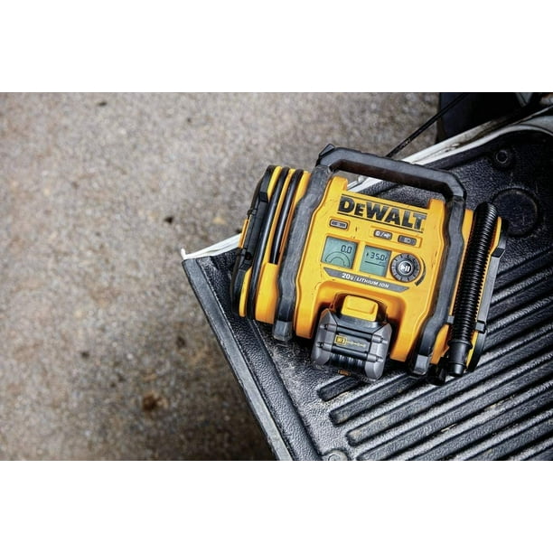 Dewalt 20 volt air inflator outlet
