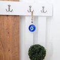 thumbnail image 6 of Blue Evil Eye Decor Home Wall Hanging 3.5" Glass Handmade Turkish Nazar Amulet Good Luck and Protection Charm, 6 of 9