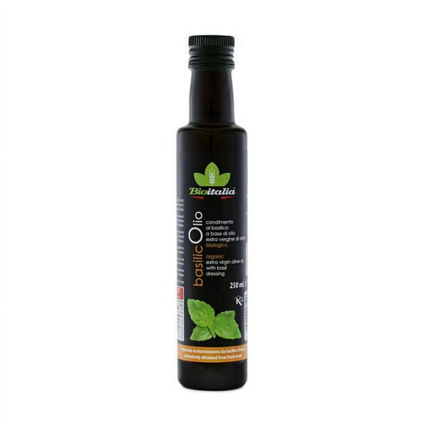 Bioitalia Basilicolio Organic Basil Extra Virgin Olive Oil