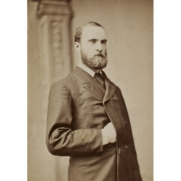 Charles Stewart Parnell N(1846-1891) Irish Nationalist Leader Rolled Canvas Art - (24 x 36)