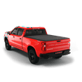 thumbnail image 2 of Sawtooth Tonneau Cover TGS035-06 STRETCH; Soft Roll-Up Hook And Loop; Non-Lockable; Matte Black; Textile Composite; Expandable; With Removable Aluminum Cross Supports And Mounting Clamps, 2 of 11