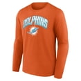 thumbnail image 2 of Men's-Fanatics  Orange Miami Dolphins Long Sleeve T-Shirt, 2 of 3