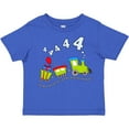 thumbnail image 3 of Inktastic Fourth Birthday Party Train Boys or Girls Toddler T-Shirt, 3 of 5