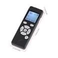 thumbnail image 2 of Amdohai 8GB Digital Voice Recorder Voice Activated Recorder MP3 Player 1536Kbps HD Recording Noise Reduction Dual Microphone with 8GB Capacity 22 Languages Support Recording Monitoring/Telephone Rec, 2 of 7