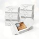 thumbnail image 4 of Cajas de Regalo, Caja de Regalo de Papel Kraft con Cinta, Paquete de cajas de regalo con tapas, con cinta para dama de honor, boda, Navidad, Halloween, regalo de cumpleaños (Blanco blanco), 4 of 4