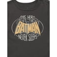 thumbnail image 3 of Batman Baby Boys or Girls Print Bodysuit, 2-Pack, Sizes 0/3M-24M, 3 of 3