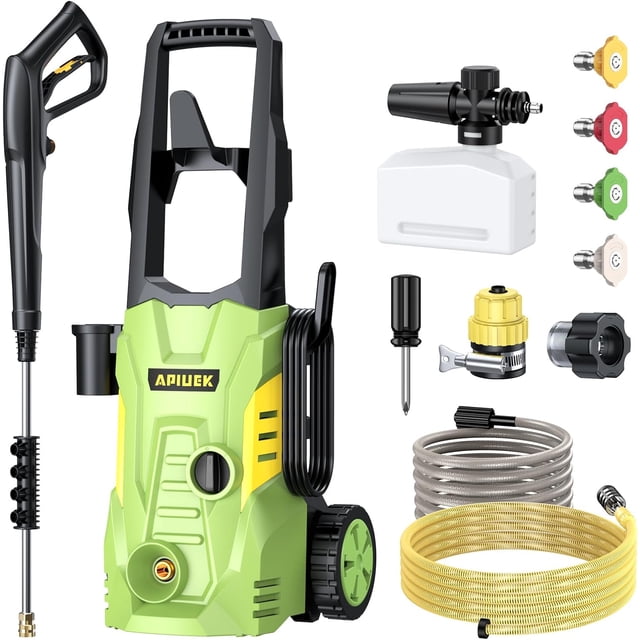 Lavadora eléctrica de alta presión Duede, 260 m, 3800 psi, 9,1 l/min