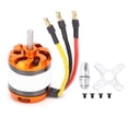 thumbnail image 1 of Haofy RC Airplane Motor, Metal RC Brushless Motor For Rc Fixed-wing Aircraft For Drone For RC Fixed Wing For RC Airplane, 1 of 8