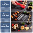 thumbnail image 4 of Kit para hacer sushi FUNGYAND 27 en 1 con rodillo y cuchillo Bazooka, 4 of 8