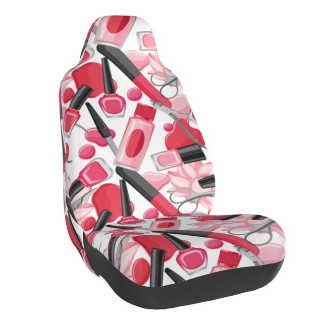 Fotbe Makeup Funda para Asiento de Auto con Estampado – Impermeable y Antisudor – Ajuste Universal, Lavable a Máquina, Antideslizante (1 Pieza)