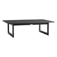 thumbnail image 6 of Grand 4 Piece Black Aluminum Outdoor Seating Set with Dark Gray Cushions, 6 of 8