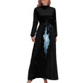 thumbnail image 2 of Vestido largo Star Fissure vestido de verano para mujer 2024 vestido de noche mujer, 2 of 5