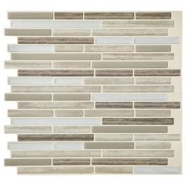 Crystiles Brown and Black Marble 10 in. x 10 in. Peel and Stick Vinyl Wall Tile Backsplash (6-Pack) Crystiles Brown and Black Marble 10 in. x 10 in. Peel and Stick Vinyl Wall Tile Backsplash (6-Pack)