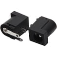 thumbnail image 4 of Treedix 10PCS 2.1mm x 5.5mm Connector 3 Pins PCB Mounting Female DC Power Barrel Jack DC Power Socket, 4 of 6