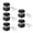 Black, variant on 7829 Portable 5Pcs Switches Tester Fidgets Fun Stress Toy Keychain For Keyboards Lovers