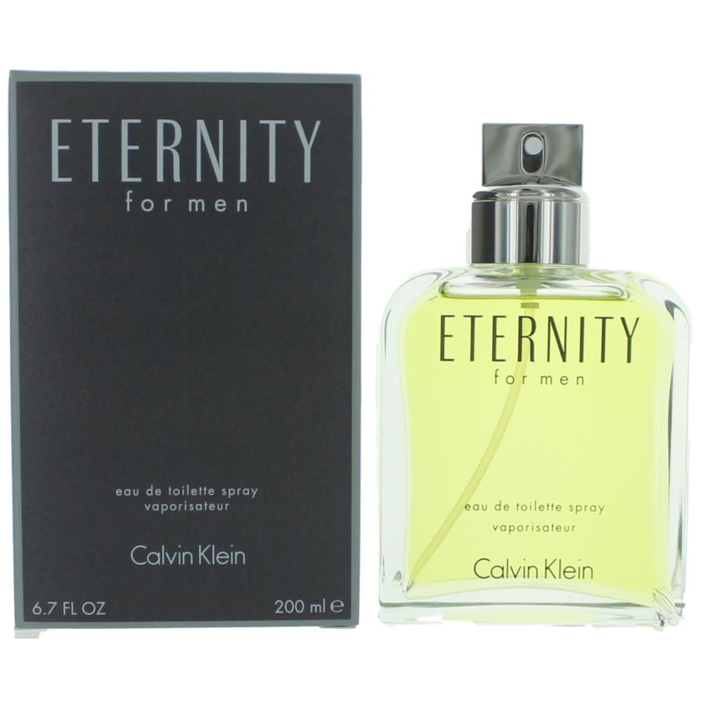 Eternity by Calvin Klein, 6.7 oz EDT Spray for Men - Walmart.com