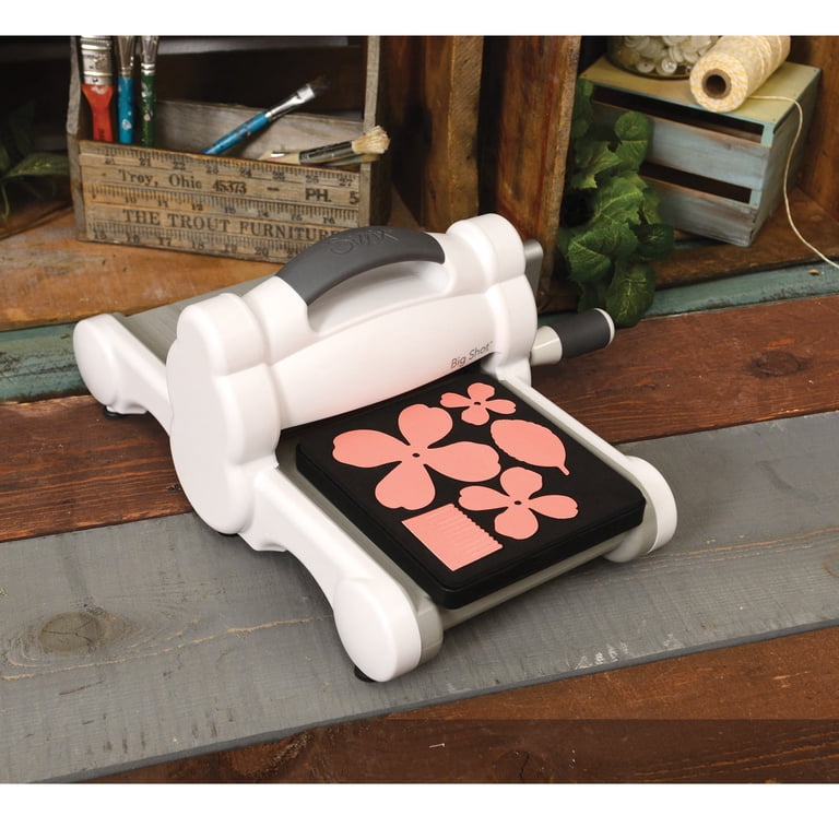 Sizzix Big Shot Machine Only (White & Gray)(US Version) - Walmart.com