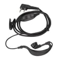 thumbnail image 2 of Talkie Headset, Sturdy Talkie Earpiece Multifunctional Clear Sound Quality Ergonomic Design For IC-F4SR, 2 of 8