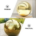 thumbnail image 6 of Stainless Steel Gazing Globe Mirror Ball Reflective Gazing Ball, 6 of 6