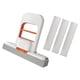 thumbnail image 2 of Mini trapeador autoapretable, súper absorbente, 5.9 x 5 x 1.2 pulgadas, esponja para trapear encimeras de cocina Blanco Naranja, 2 of 8