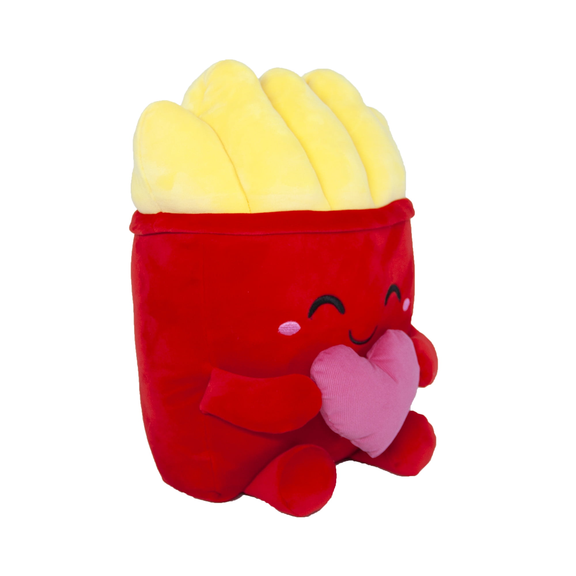 Comment célébrer la Saint-Valentin en polyester de 13,5 pouces, jouets en peluche de puces -- rouge