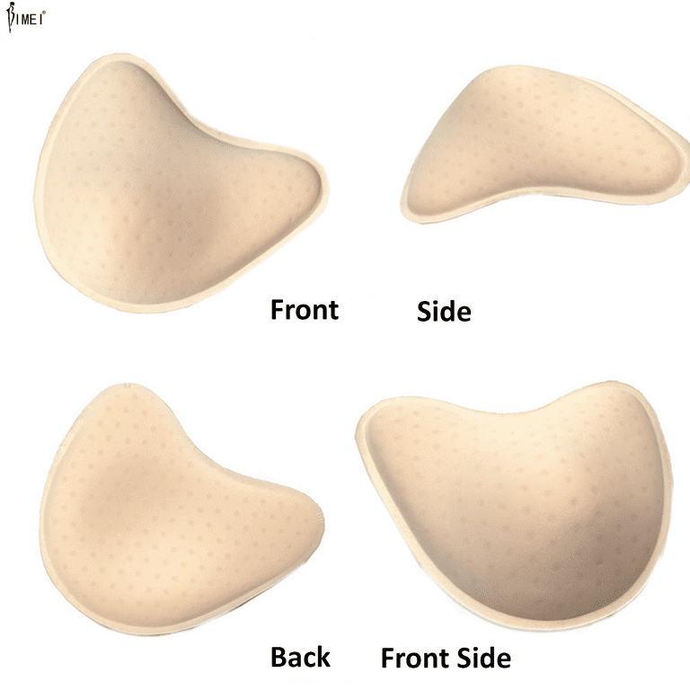 Vshape Silicone Breast Form Fake Boob Mastectomy Bra Insert Pad 1