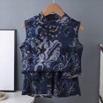 thumbnail image 2 of KPOPLK Girl Clothes Toddler Girls Summer Outfit Fashion Tank Top+ Shorts Set 2 Piece Clothing for Girl 9M-14Years(18-24 Months,Blue), 2 of 8