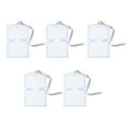 thumbnail image 1 of Amdohai 5PCS Shirt Folding Board Easy Laundry Clothes Folder Organize Board, 1 of 7