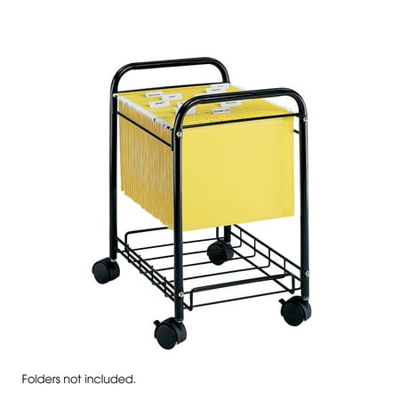 Safco 5224bl Wire Filing Carts Mobile Desk Side File Walmart Com