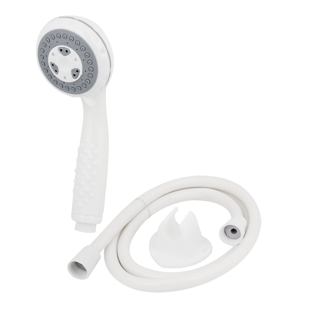 Bathroom Wall Mounted Plastic Spray Shower Head 130cm Length Hose Set