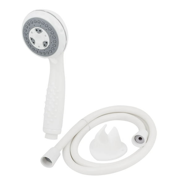 Bathroom Wall Mounted Plastic Spray Shower Head 130cm Length Hose Set