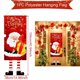 thumbnail image 3 of Bandera colgante de Papá Noel, decoraciones navideñas para el hogar, adornos navideños 2024, regalos de Navidad y Año Nuevo 2025, 3 of 5