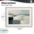 thumbnail image 4 of Stupell Industries Transitional Pastel Plains Abstraction Birch Framed Print Under Glass, 23 x 17, by Irena Orlov, 4 of 8