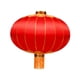 thumbnail image 2 of Linterna roja china, duradera, portátil, decorativa, tradicional china. 45cmx39cm, 2 of 9