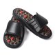 thumbnail image 1 of Zapatillas de masaje marrones, sandalias de masaje con puntos de acupresión, zapatos de masaje Tai Chi, reflexología 42-43, equipo deportivo, 1 of 5