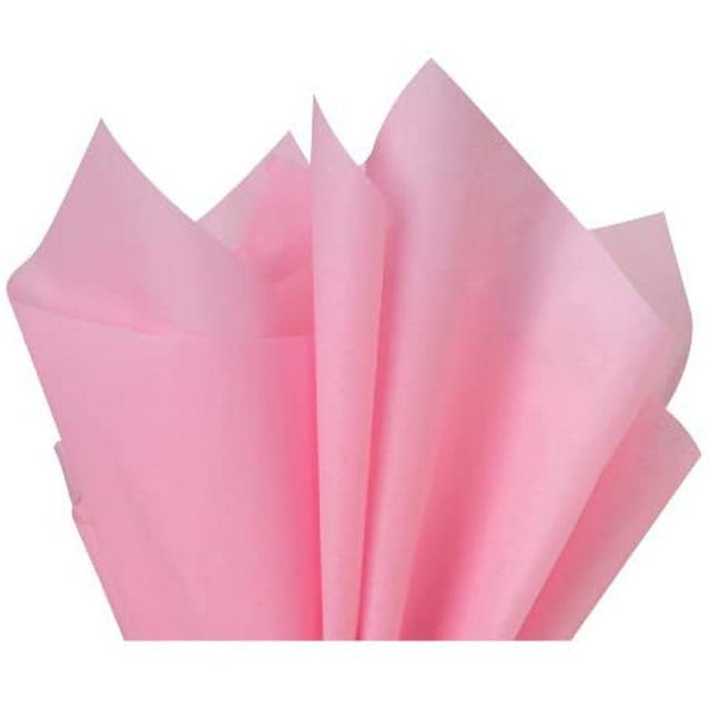| Gift Wrap Tissue Paper| Size: 15"x20"|100 Count (Light Pink, 100 Sheets)