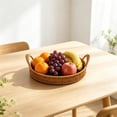 thumbnail image 5 of Fmbmuo Imitation Rattan Woven Fruit Storage Basket , Miscellaneous Basket , For Home Bathroom Bedroom Office Sundries Cosmetics Toys, 5 of 6