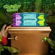 goodwipes Flushable Butt Wipes, Shea-Coco Scented, 3 Pack, 150 Total Wipes