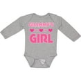 thumbnail image 3 of Inktastic Grammy's Girl Granddaughter Girls Long Sleeve Baby Bodysuit, 3 of 5