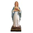 thumbnail image 2 of Estatua de la Virgen María Obra de arte Adorno religioso Artesanía decorativa Figura religiosa Estilo A, 2 of 9
