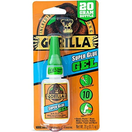 does gorilla super glue work on fabric