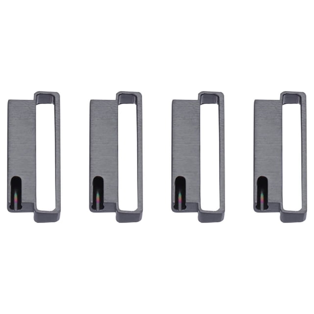 4 conectores de acero inoxidable para reloj, adaptador de metal de una pieza para reloj inteligente, accesorio de correa compatible con Huawei Watch (20 mm).