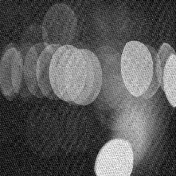 Ahgly Company Indoor Square Patterned Charcoal Black Area Rugs, 6' Square