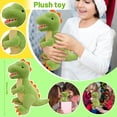 thumbnail image 2 of Cute Dinosaur Stuffed Animals Plush Toys, 11 Inch Tyrannosaurus Plushies, Cozy Dino Plush, Best Birthday Gifts for Boys Girls and Kids Toys, 2 of 6