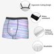 thumbnail image 3 of Fotbe Striped Gradient Calzoncillos Tipo Boxer con Bolsa de Soporte Total para Hombre, X-Temp Fresco, Transpirable y de Secado Rápido-Large, 3 of 5