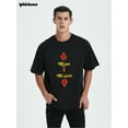 thumbnail image 3 of The Man The Legend Men & Big Men's Casual Graphics Design T-shirt with Short Sleeve M-3XL, 3 of 9