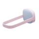thumbnail image 3 of Estante de almacenamiento BLESIY organizador de ropa montado en la pared plegable Rosa y azul, 3 of 8