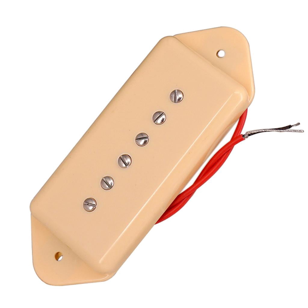 1 Pair P90 Guitar Pickups Neck&Bridge for LP Guitar Parts - , as described Cream