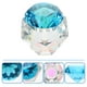 thumbnail image 2 of EeaseMX Vaso de cristal irregular para manicura, mezclador de polvo líquido con tapa, 1 unidad, 2 of 7