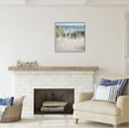 thumbnail image 3 of Stupell Industries Beach Fence Landscape Nature Painting Gray Framed Art Print Wall Art, 24 x 24, 3 of 9